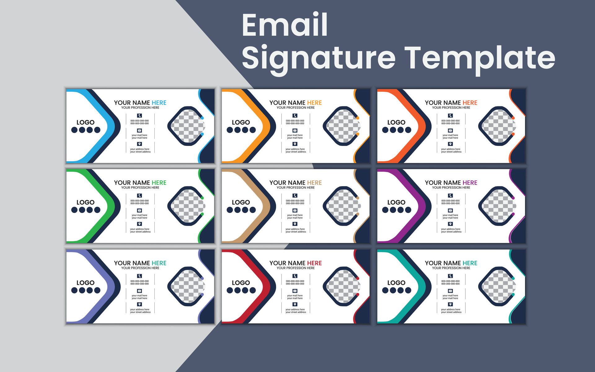 simple email signature template design 34347022 Vector Art at Vecteezy simple email signature template design 34347022 Vector Art at Vecteezy