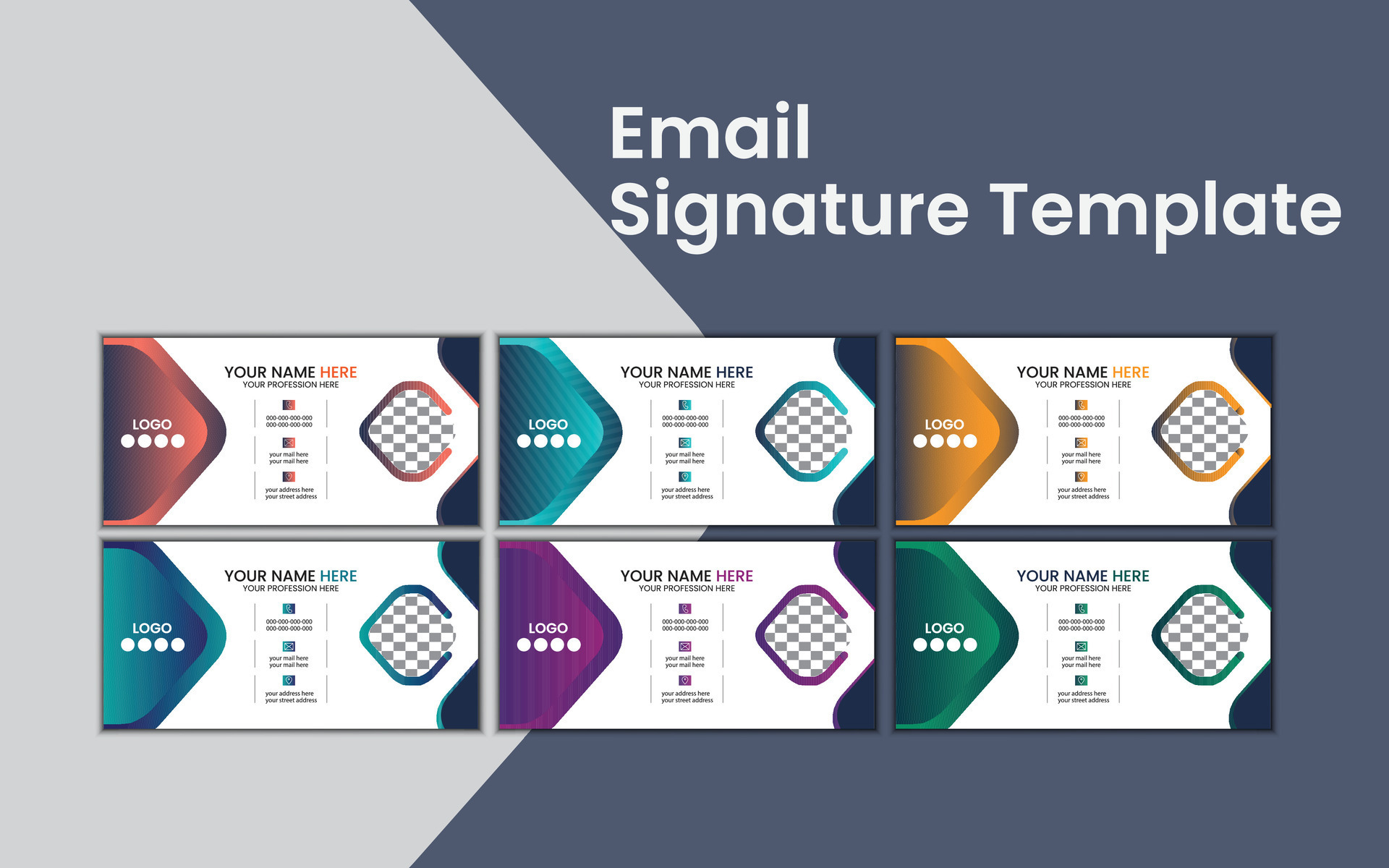 simple email signature template design 34347056 Vector Art at Vecteezy simple email signature template design 34347056 Vector Art at Vecteezy