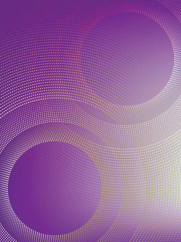 Dots line technology abstract background with circle shape decoration. vector