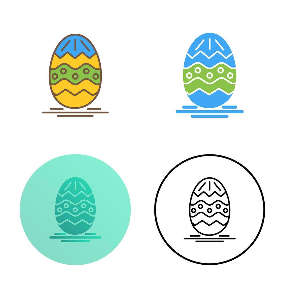 Easter Egg Vector Icon