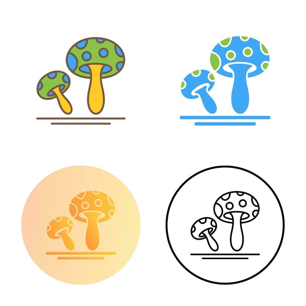 Mushroom Vector Icon