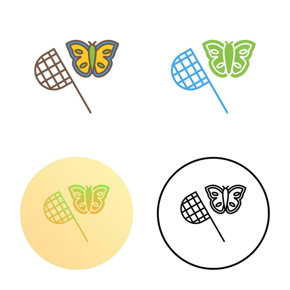 Butterfly Catcher Vector Icon