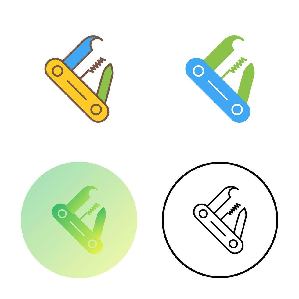 Swiss Army Knife Vector Icon