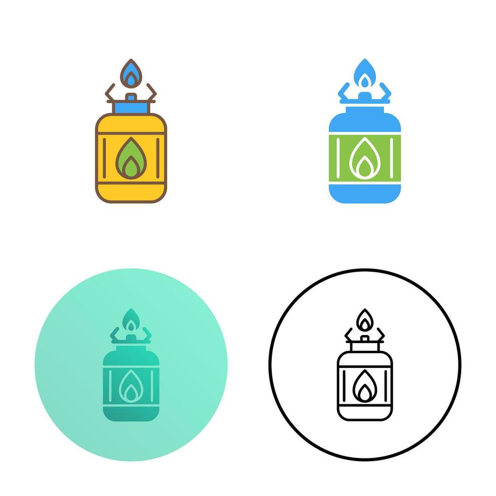 Camping Gas Vector Icon