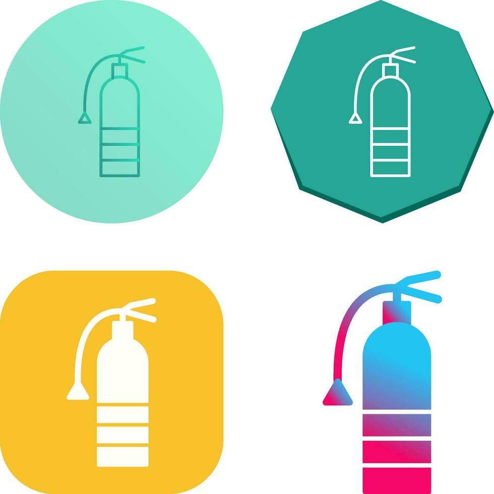 Unique Extinguisher Vector Icon