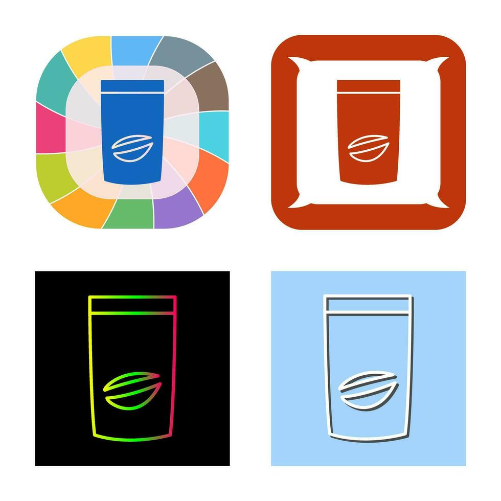 Coffee Bag Vector Icon