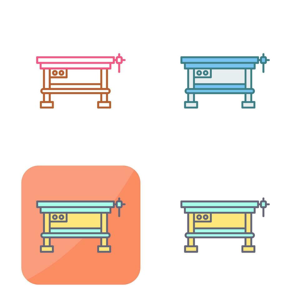 Work Bench Vector Icon