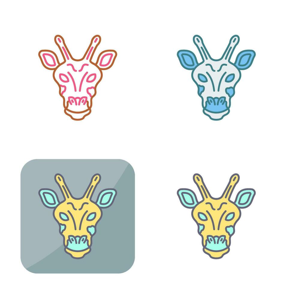 Giraffe Vector Icon