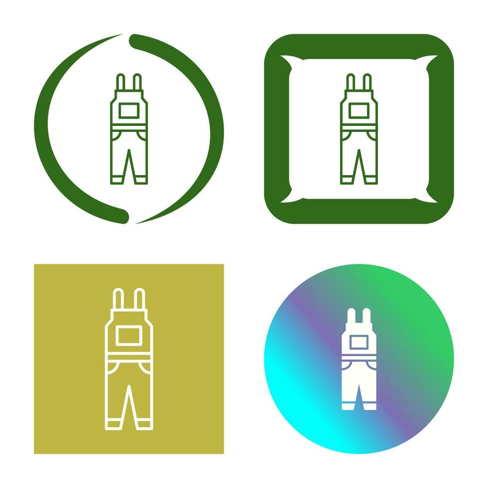 Jumpsuit Vector Icon