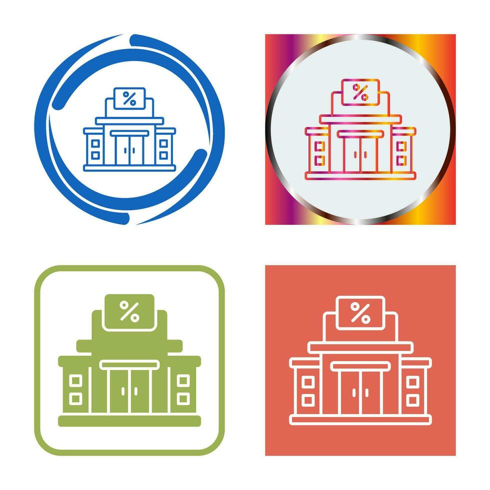 Tax Office Vector Icon