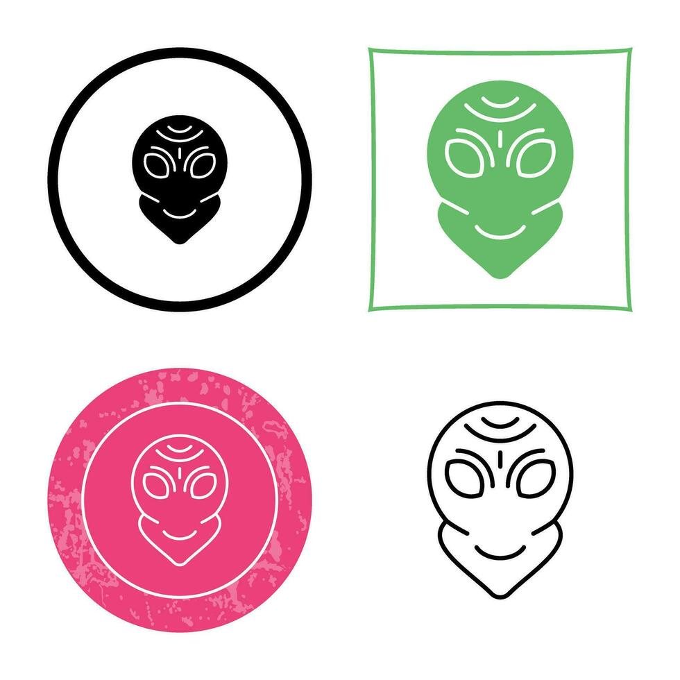 Alien Vector Icon