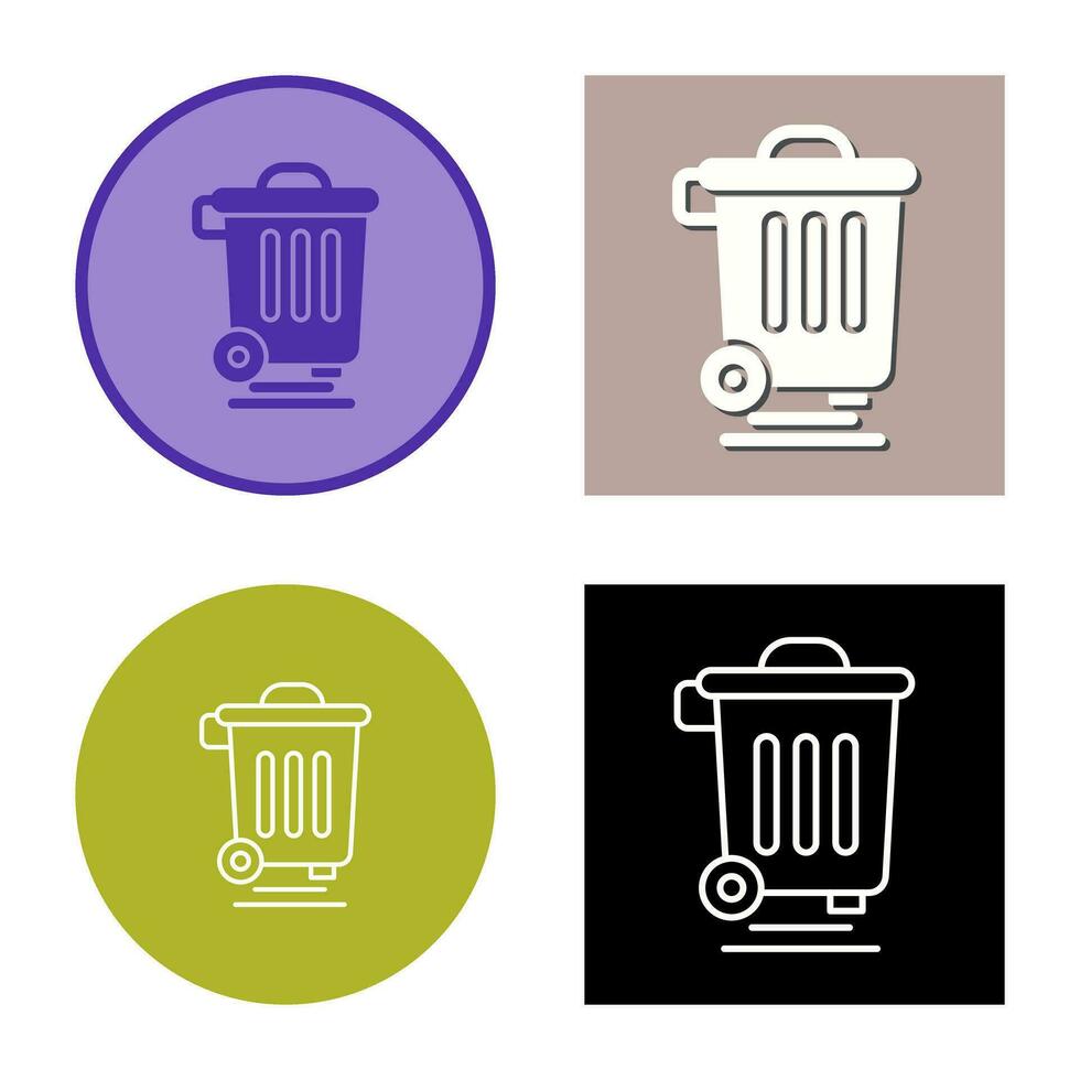 Dustbin Vector Icon