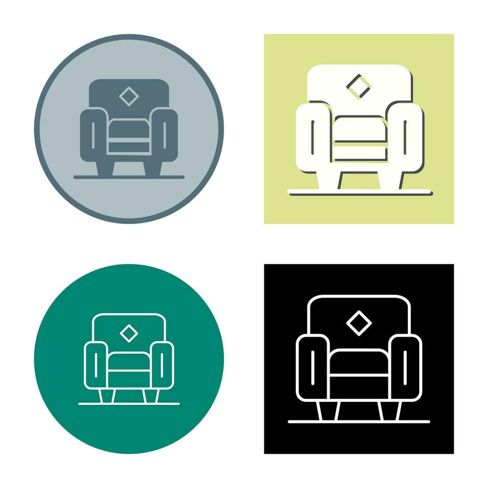 Armchair Vector Icon