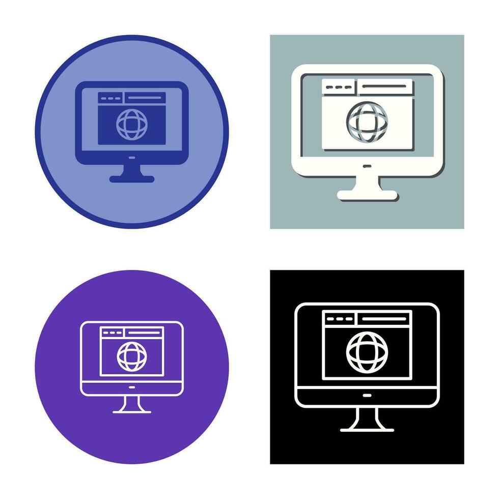 Website Vector Icon