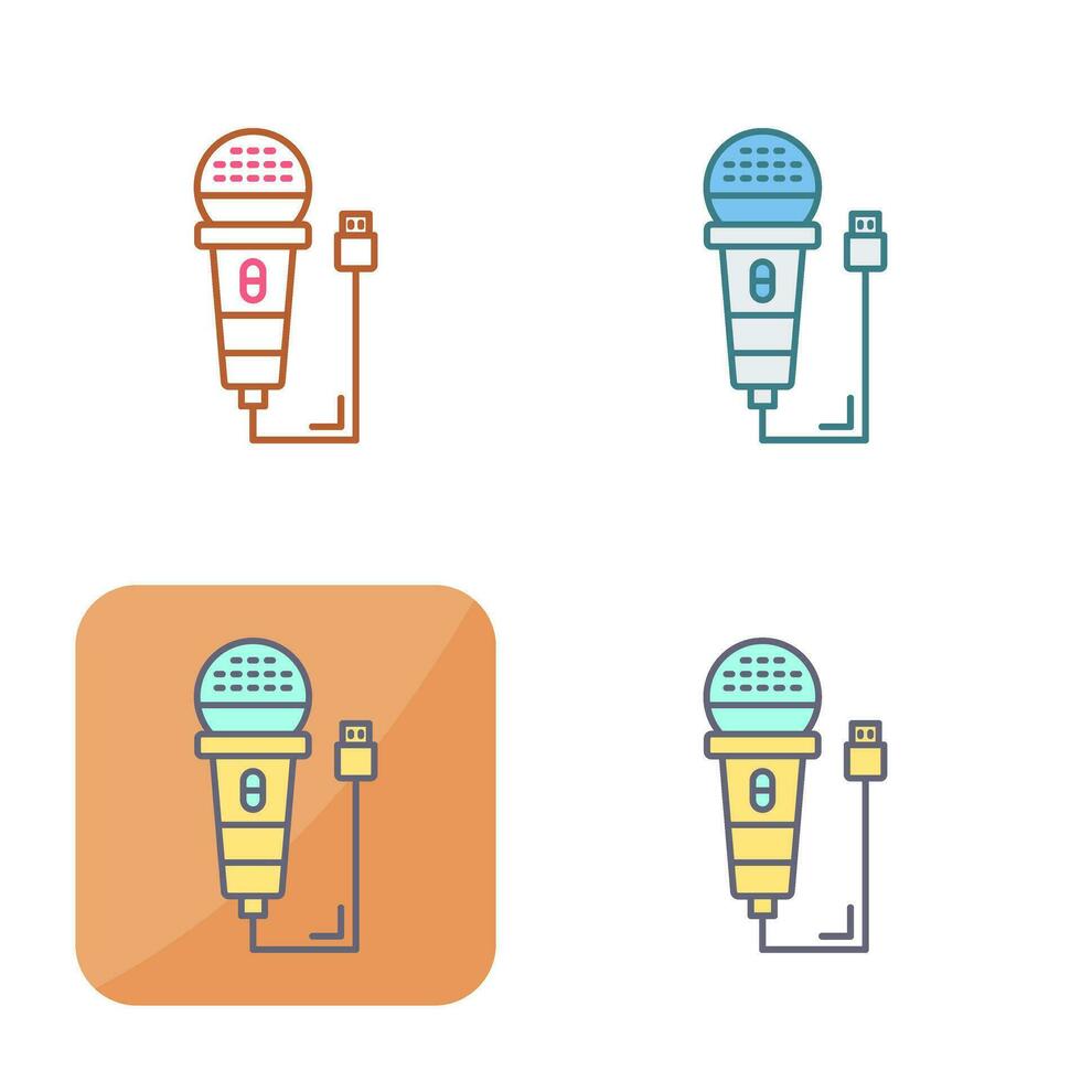 Microphone Vector Icon