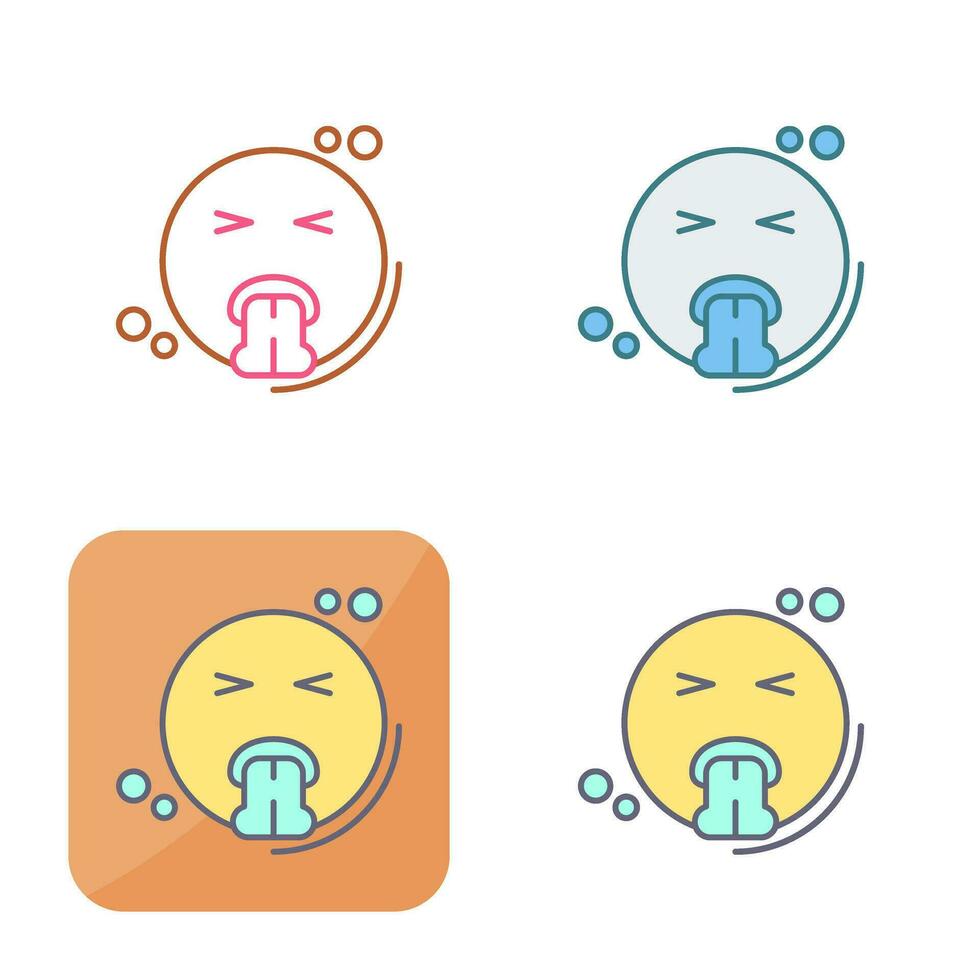 Vomit Vector Icon