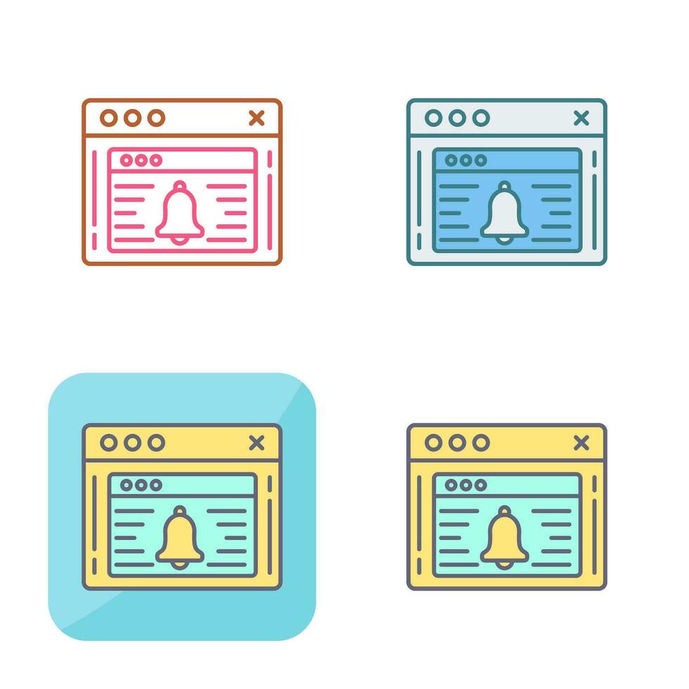 Notification Vector Icon