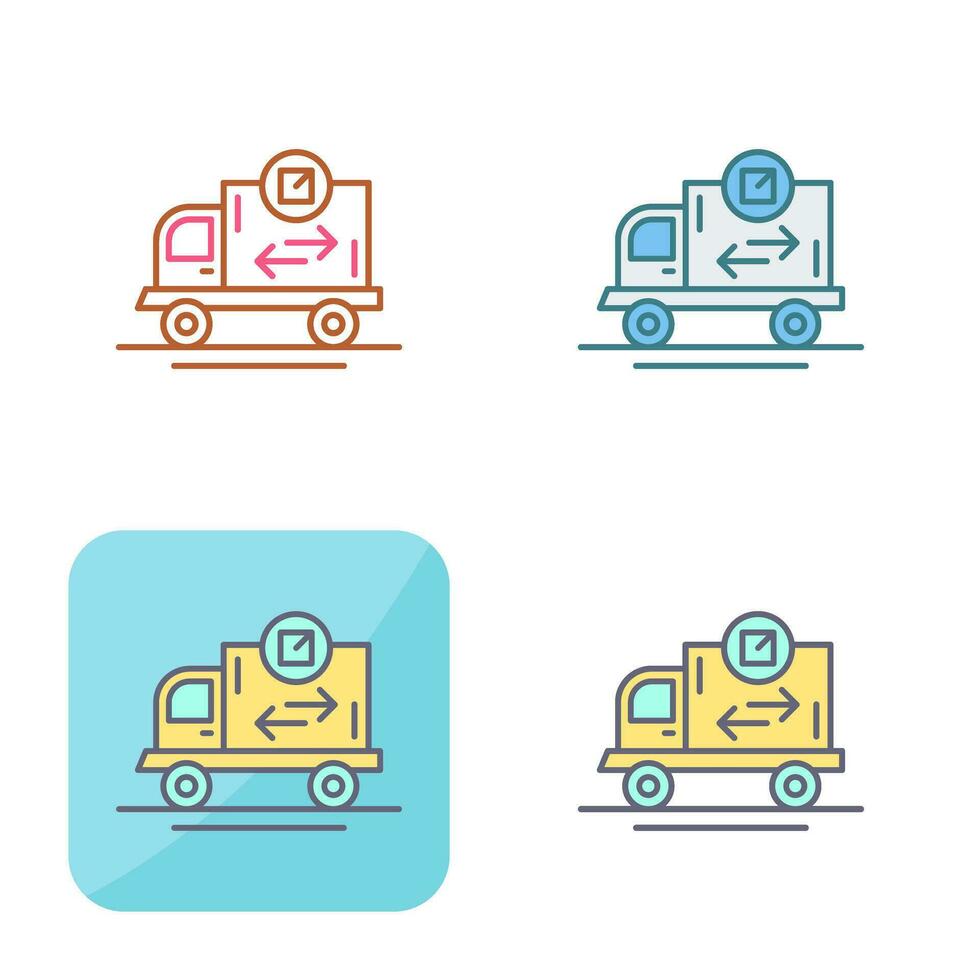 Delivery Truck Vector Icon