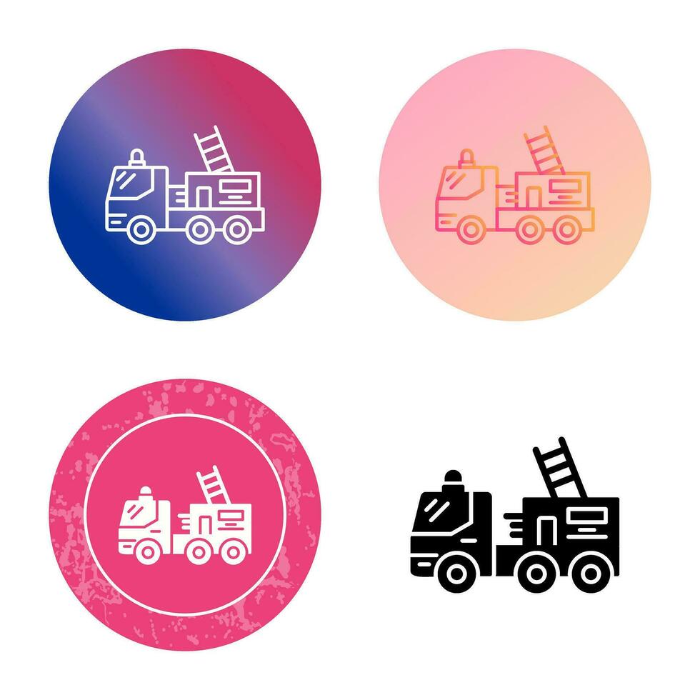 Fire Truck Vector Icon