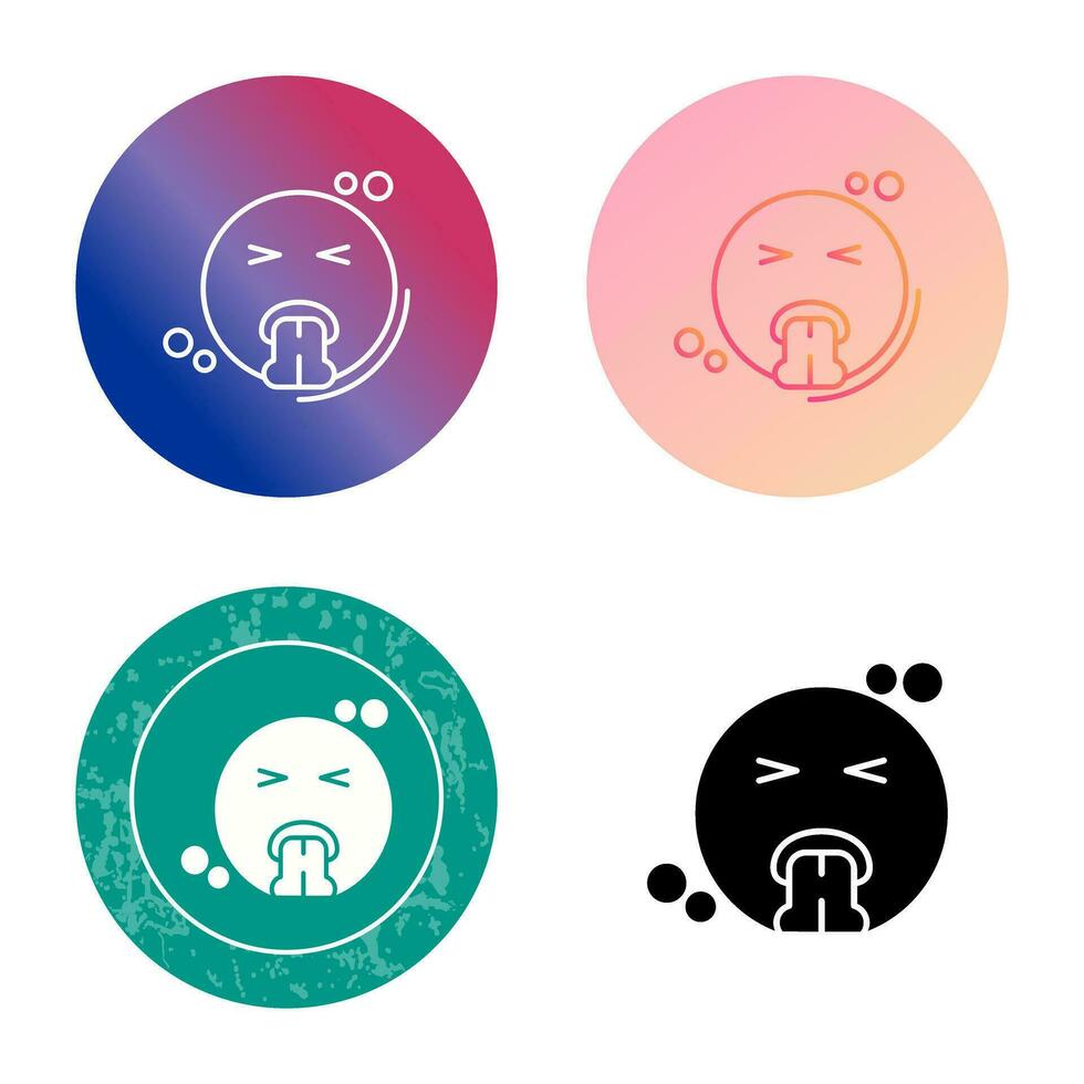 Vomit Vector Icon