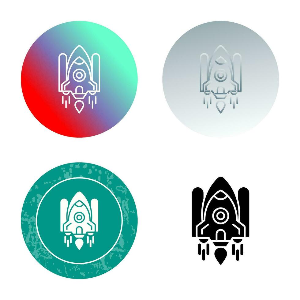 Space Shuttle Vector Icon