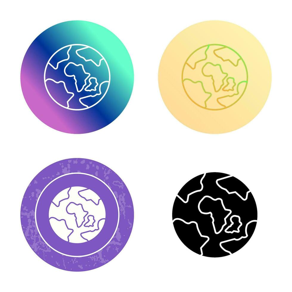 Earth Vector Icon