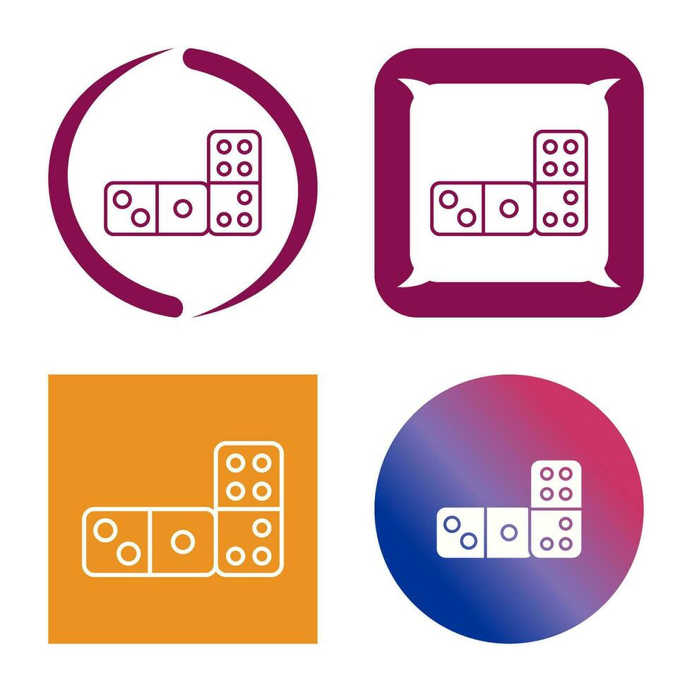 Domino Vector Icon