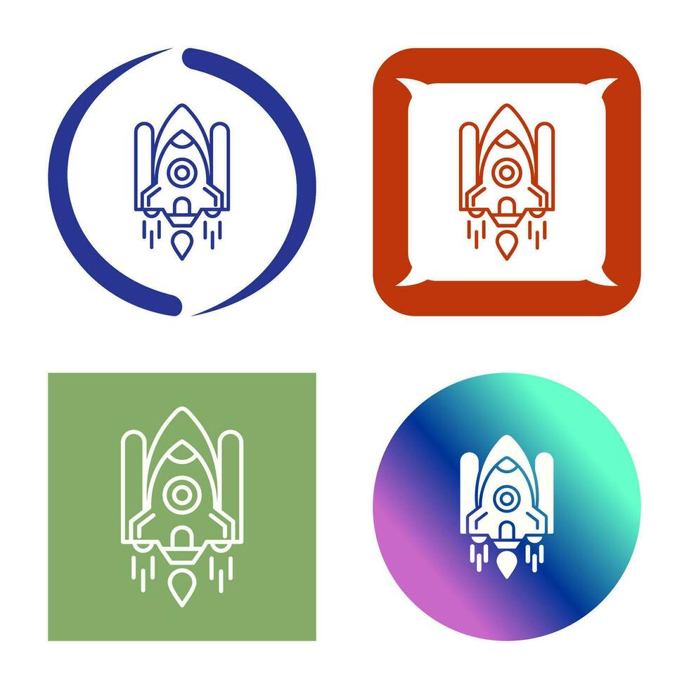 Space Shuttle Vector Icon