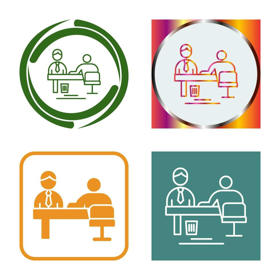 Evaluating work Vector Icon