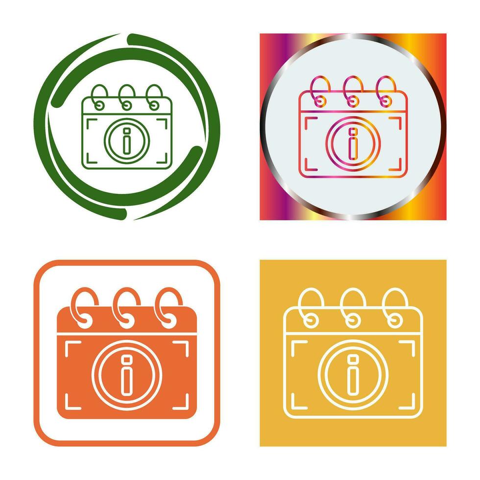 Calendar Vector Icon