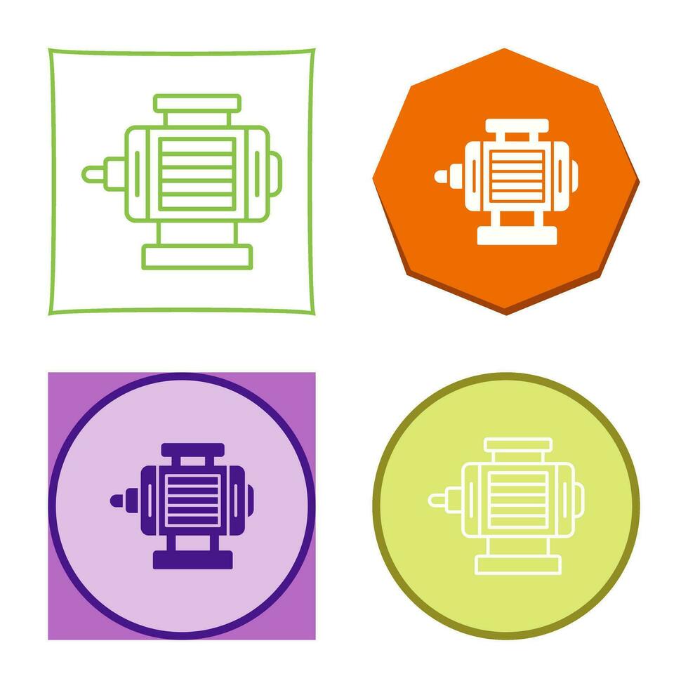 ELectric Motor Vector Icon