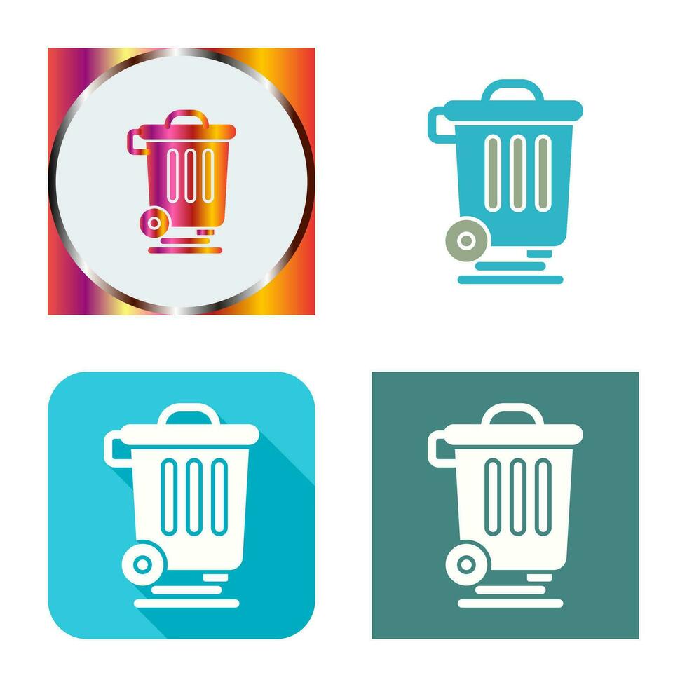 Dustbin Vector Icon