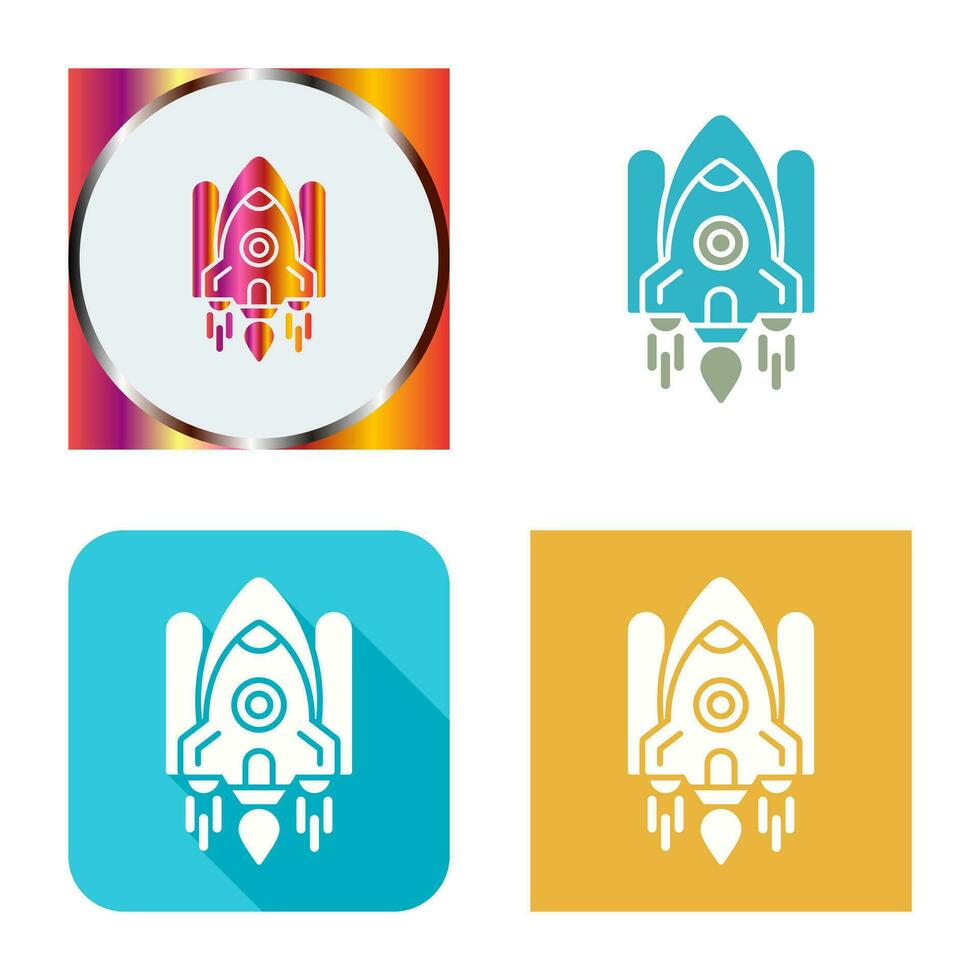 Space Shuttle Vector Icon