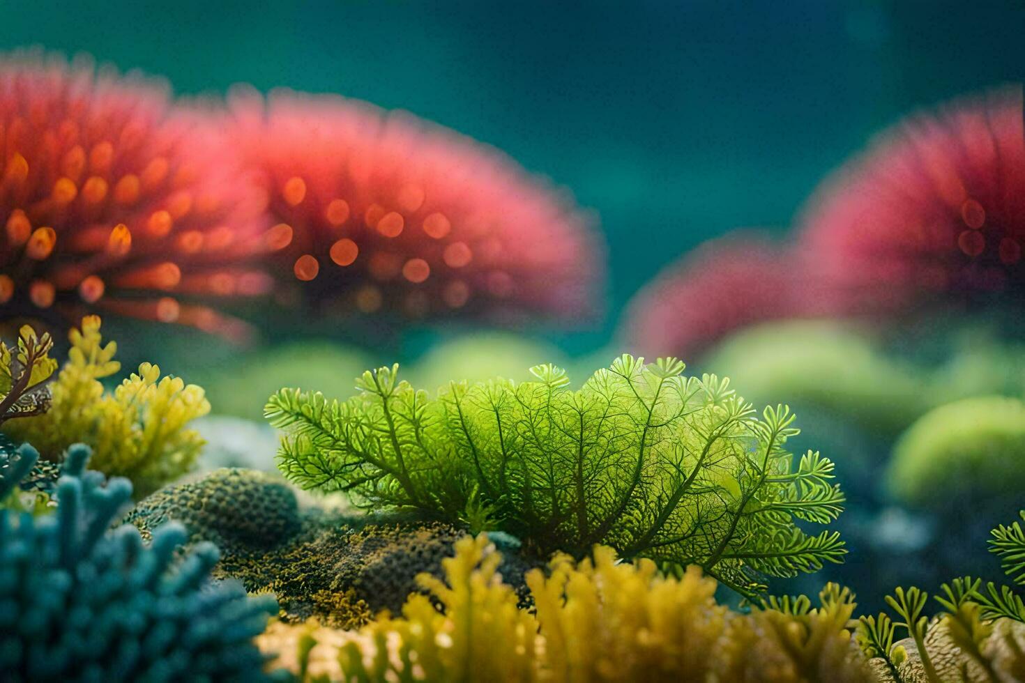 photo wallpaper sea, coral, the sea, the sea, the sea, the sea, the. AI-Generated