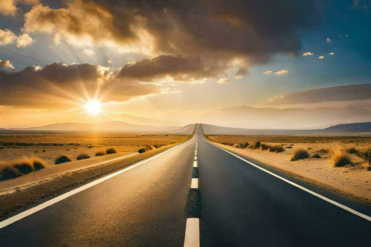 the road to success is paved with good intentions. AI-Generated photo
