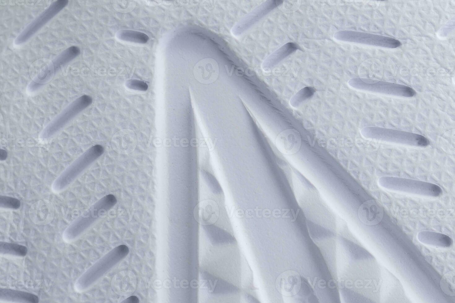 fragmento de un caucho blanco único de un zapatilla de deporte fondo de Deportes Zapatos foto