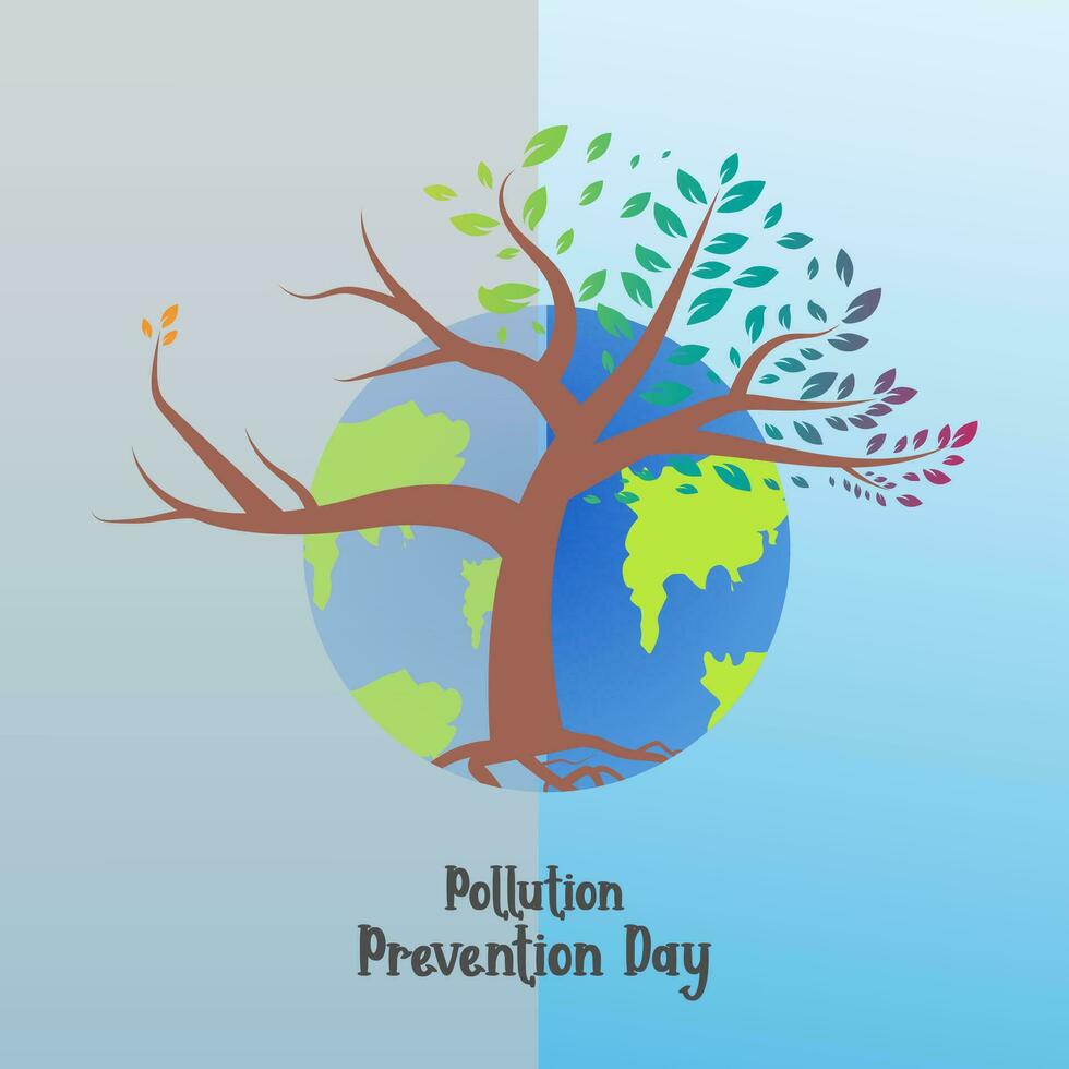 vector national pollution prevention day designs