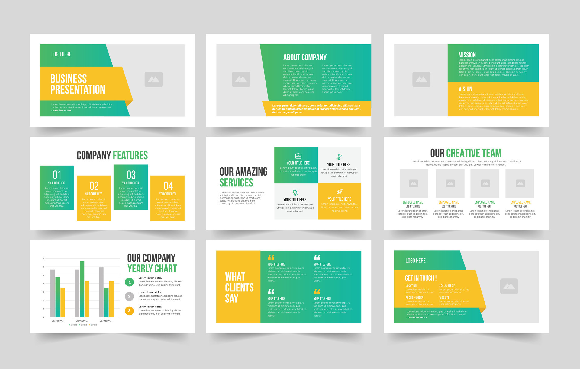 Business Presentation and Presentation Slide Layout Design. 34367223 ...