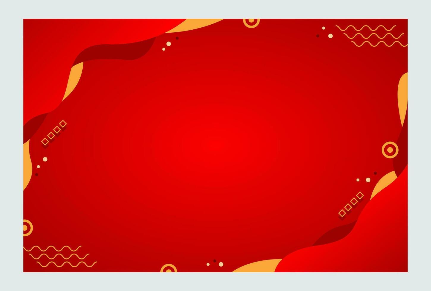Abstract Red Banner Background vector
