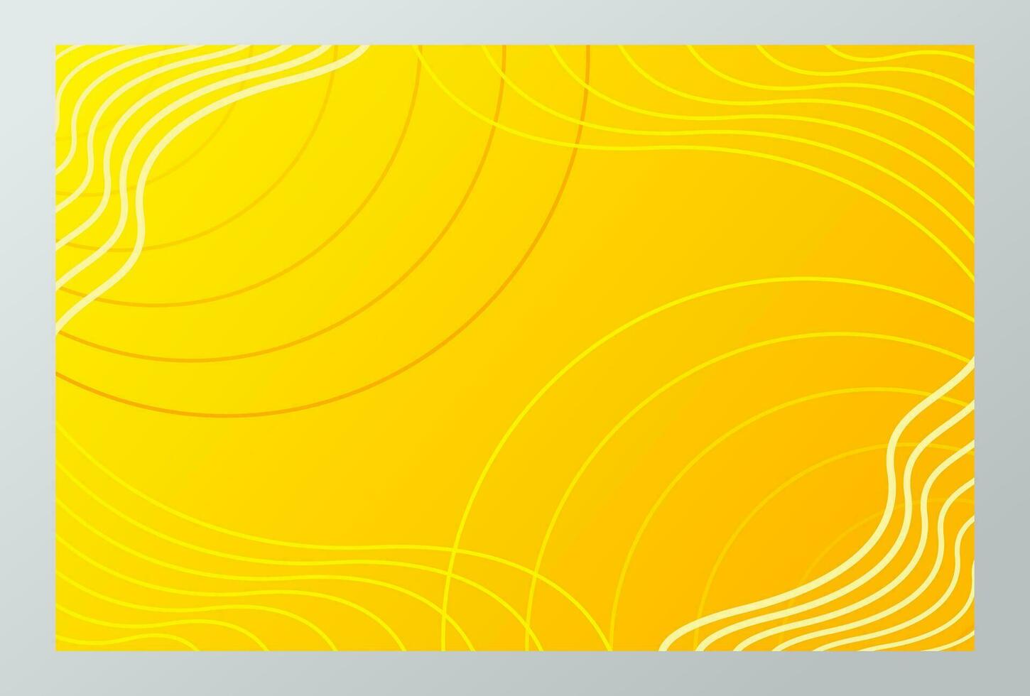 Abstract Line Yellow Banner Background vector