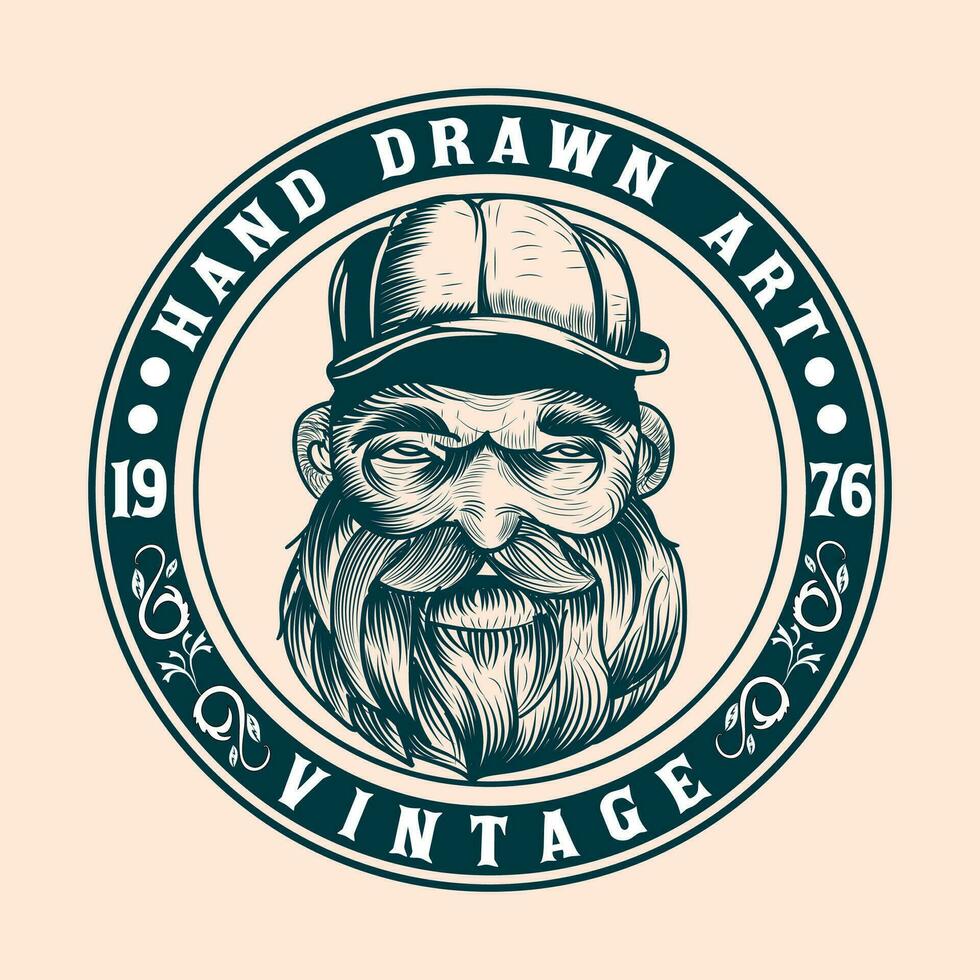 Hand Drawn Vintage Style Vector Art