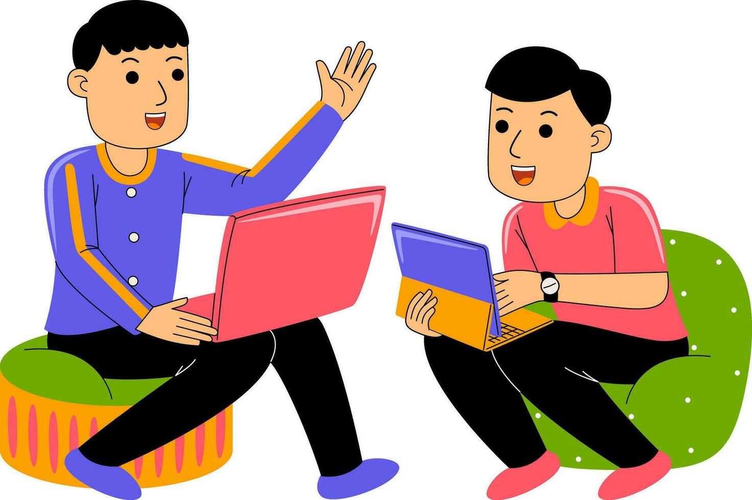 teamwork vector illustration