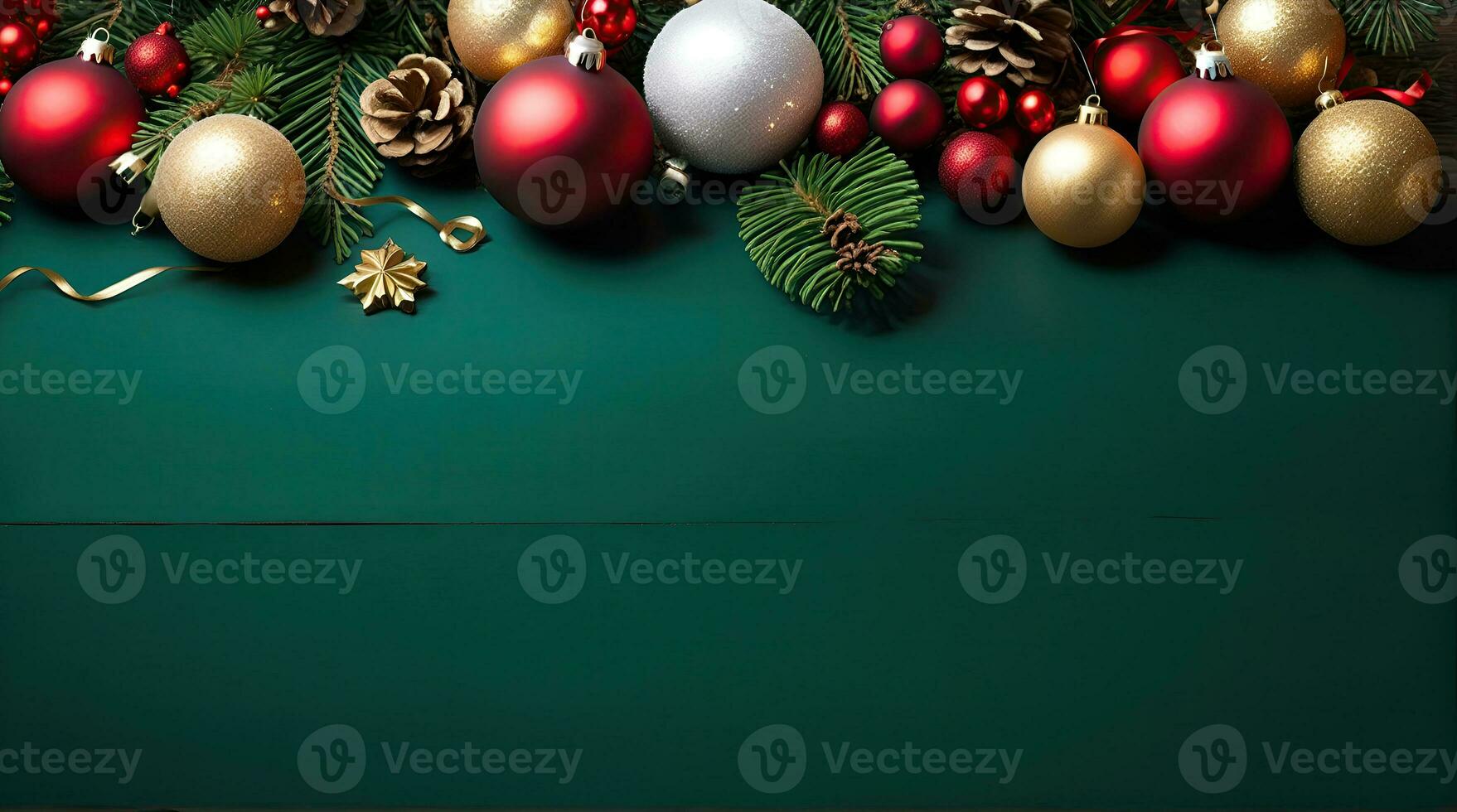 ai generative, Merry Christmas background or happy New Year background. photo
