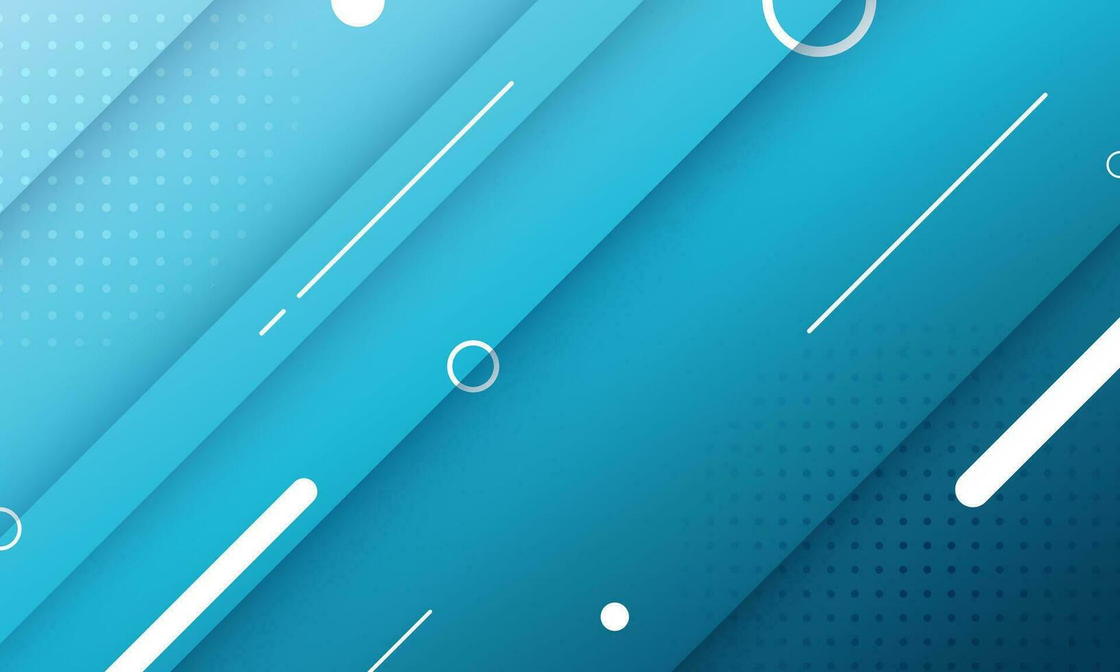 Geometric abstract background. Modern gradient blue banner design vector