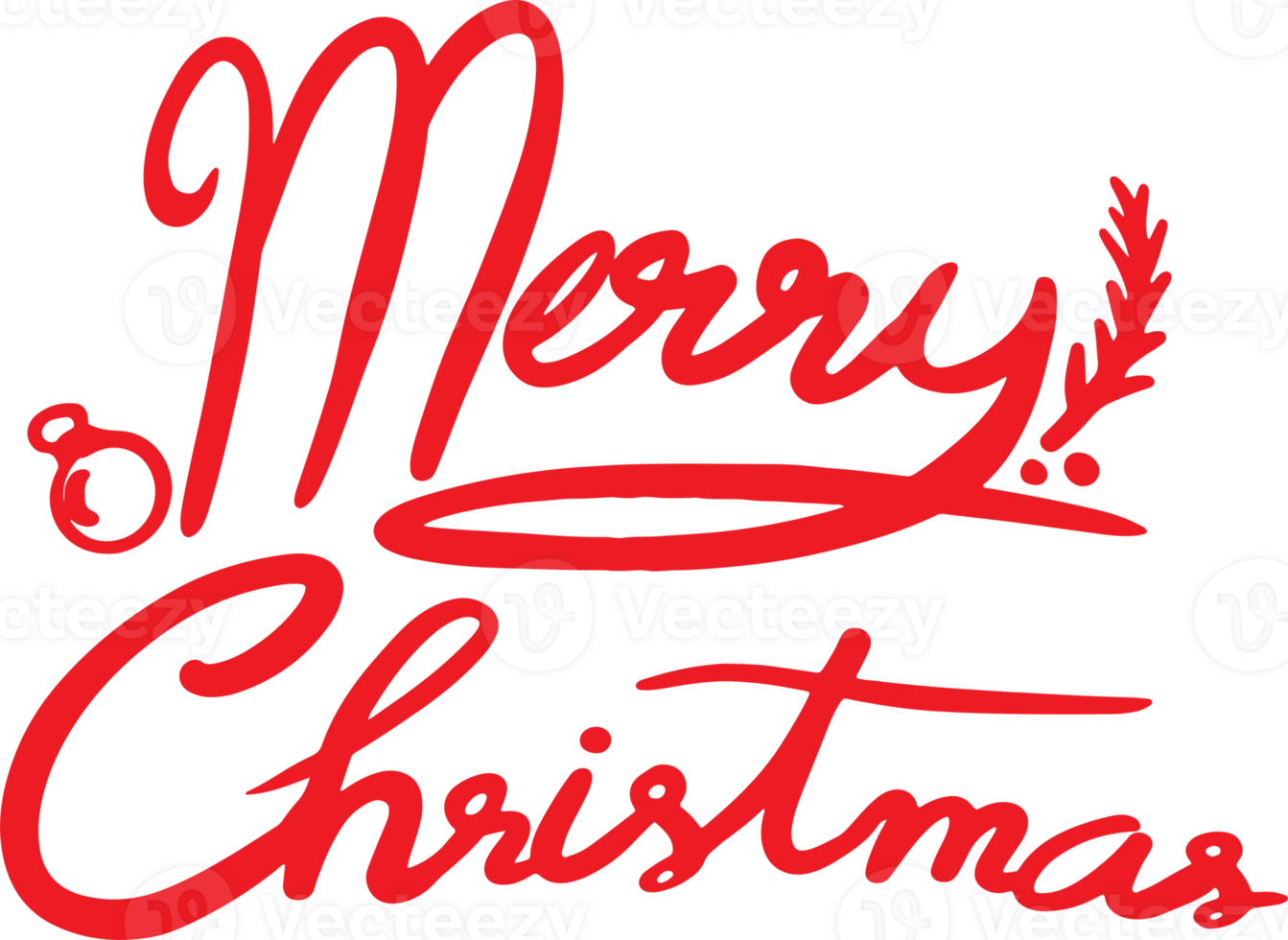 Merry Christmas text for celebration or Holiday concept. png