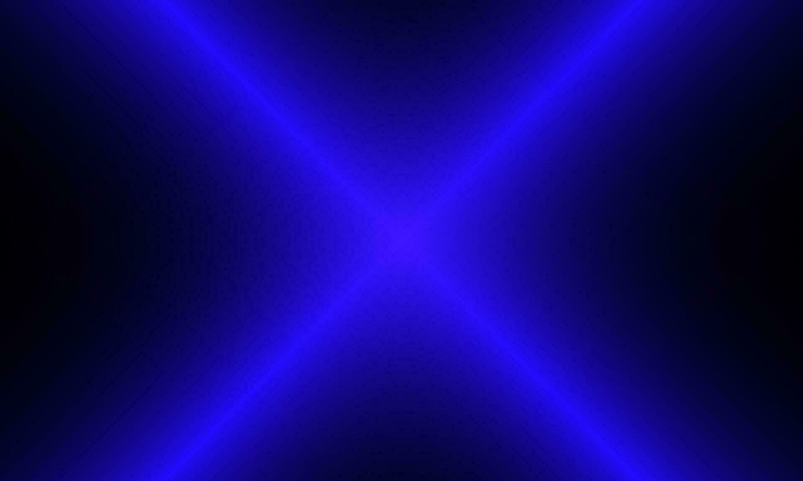 Blue neon lines on a black background Abstract background for design vector illustration