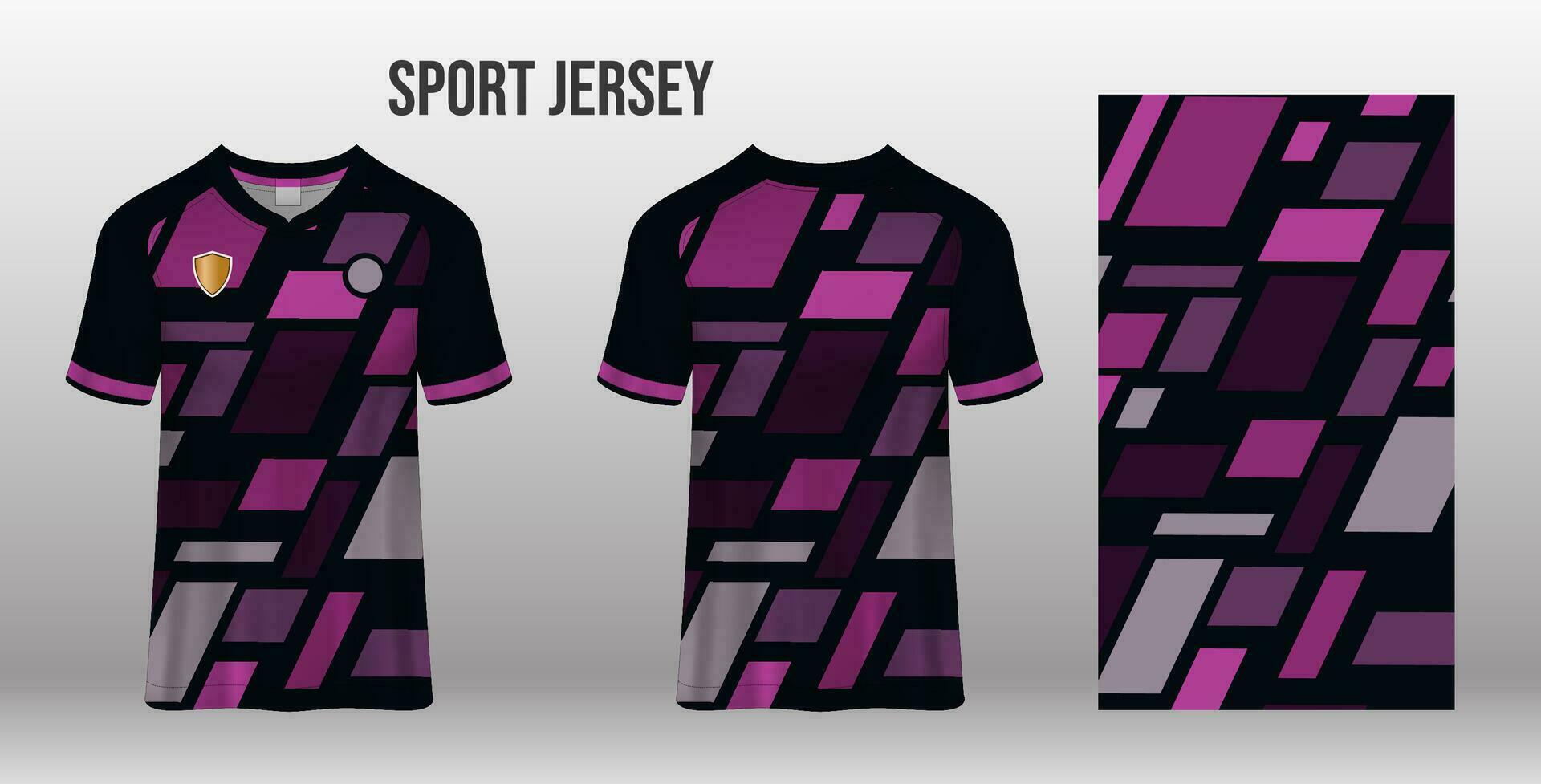 deporte jersey diseño tela textil modelo vector