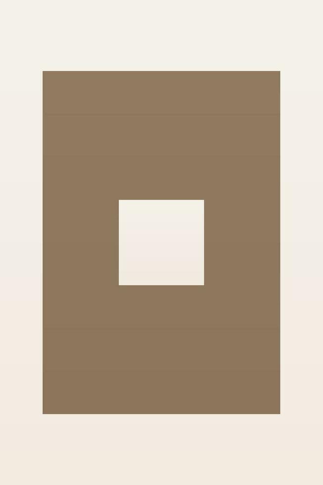 minimalista moderno japandi neutral escandinavo pared Arte vector