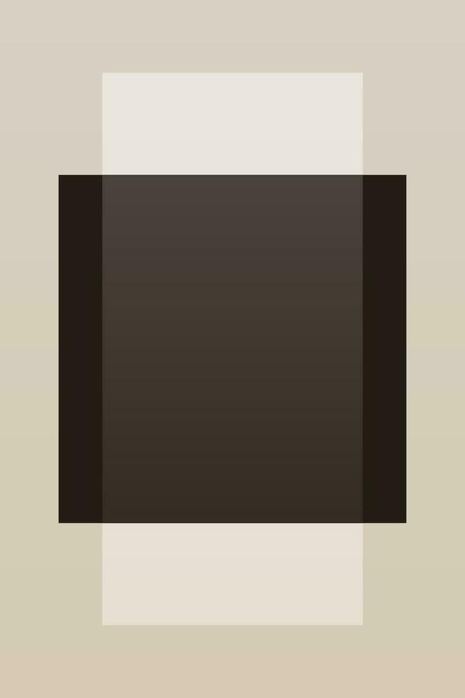 Minimalist Modern Japandi Neutral Scandinavian Wall Art vector