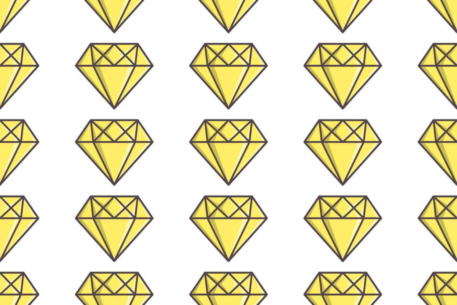 a pattern with yellow and black shapes on it vector